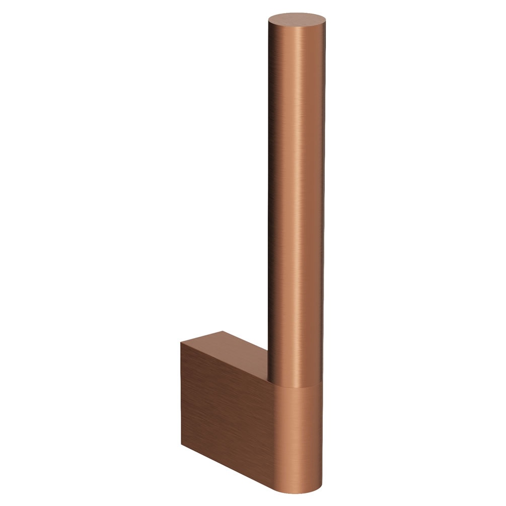 Cutout image of Crosswater MPRO Brushed Bronze Spare Toilet Roll Holder